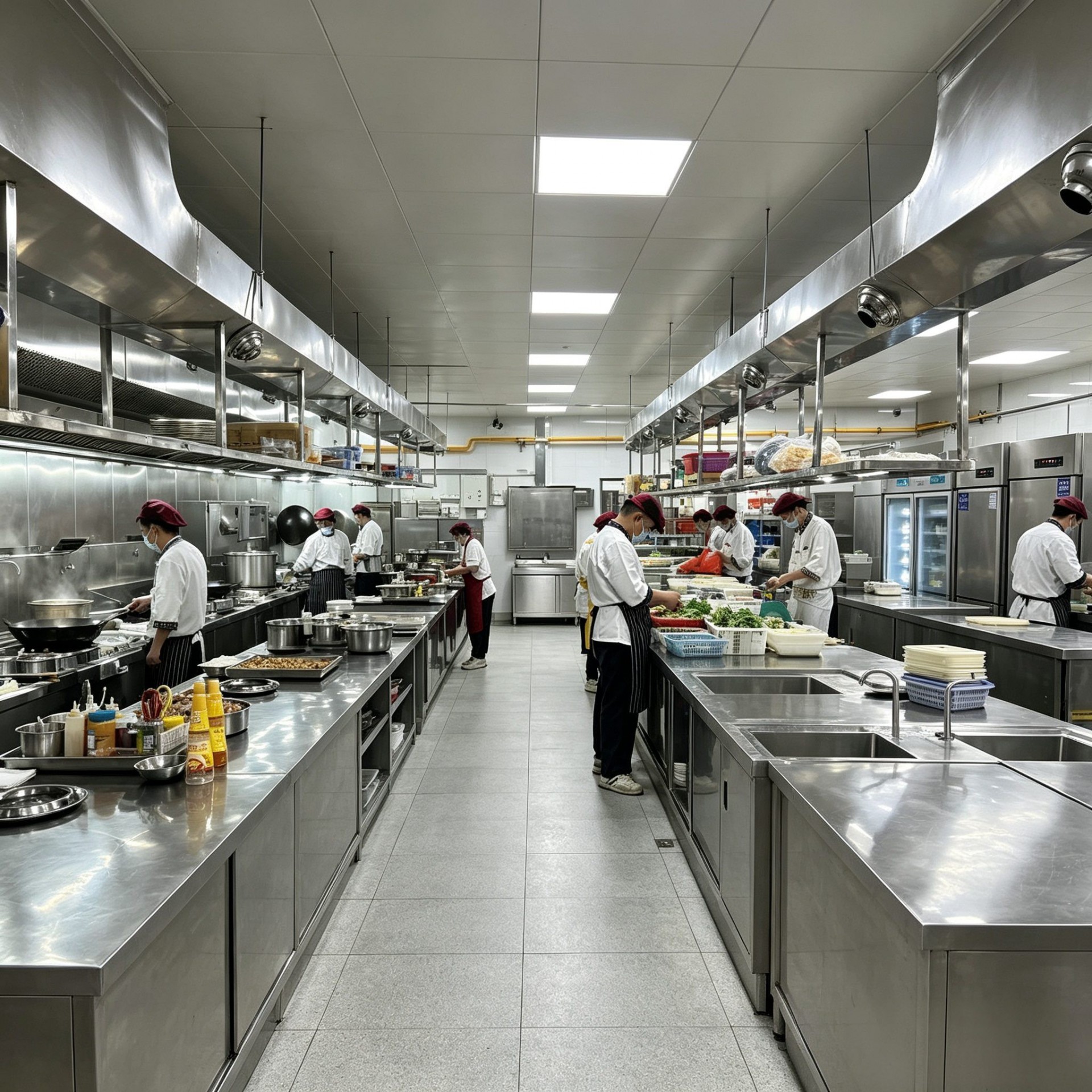 连锁餐饮厨房工程图.jpg